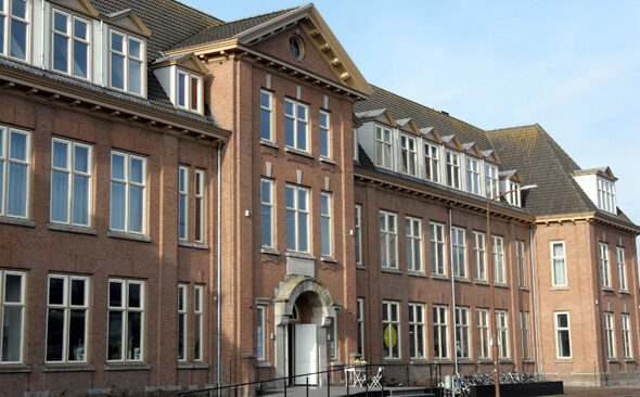Foto van voormalige ambachtsschool in Alkmaar