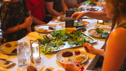 Lacuna kitchen: gerechten op tafel